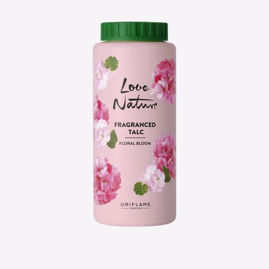 پودر بدن معطر و کنترل تعریق تالک لاونیچر اوریفلیم با رایحه شکوفه های بهاری